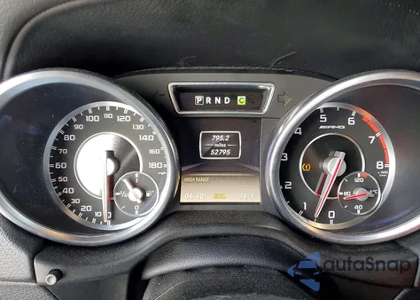 2014 Mercedes-Benz G 63 Amg z USA, uszkodzony, nr VIN WDCYC7DF6EX222424